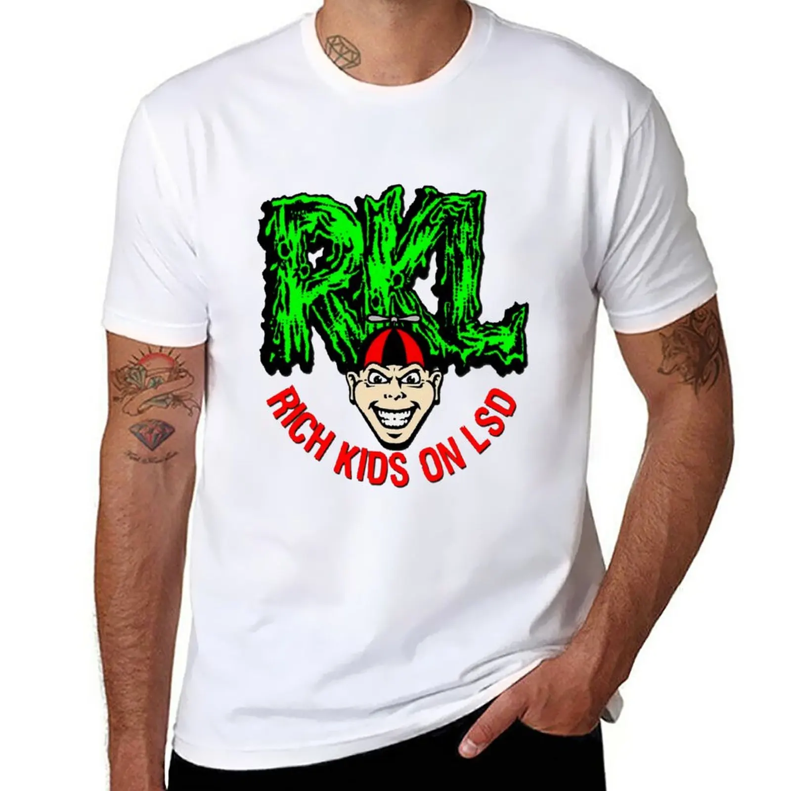 

New rkl T-Shirt sports fan t-shirts cat shirts Men's t-shirt