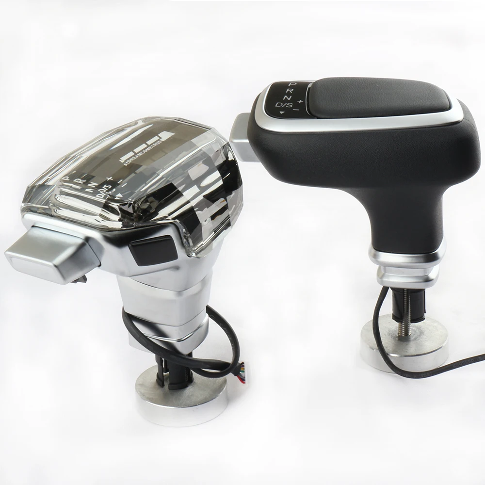 

Crystal LED Gear Shift Knob For Volkswagen Passat b8 Tiguan CC Magotan Golf Bora Sagitar accessories Gearbox Handle gear lever