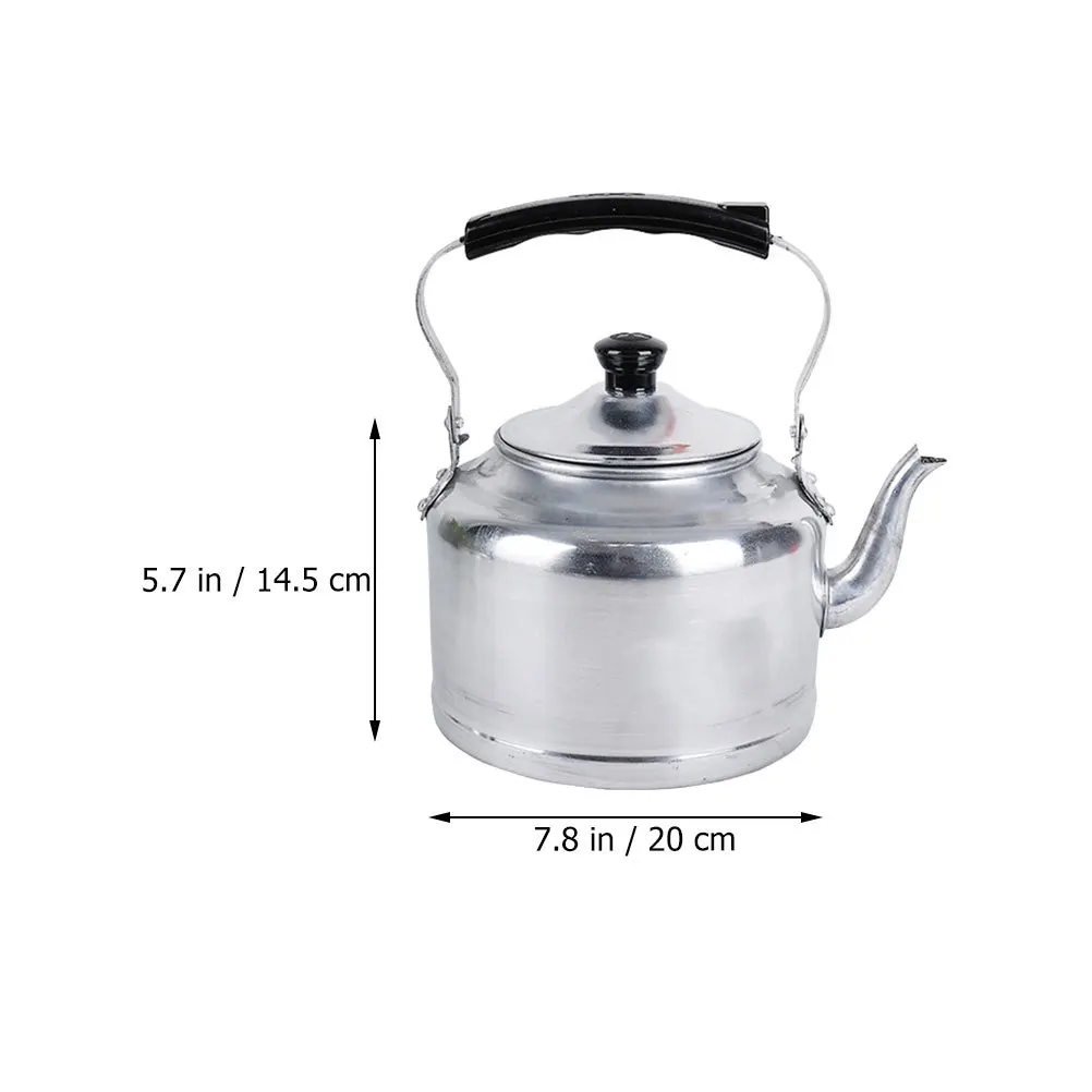 3L الألومنيوم براد شاي المنزلية المعادن إبريق الشاي مقاومة للحرارة ل طباخ التعريفي موقد غاز التخييم مكتب المنزل استخدام المحمولة #6