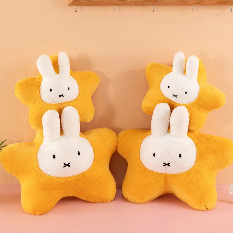 30CM Hot Cartoon Miffy Series Stuffed Doll Exquisite Creativity Cute Soft Star-shaped Plush Toy Boys and Girls Birthday Gift
