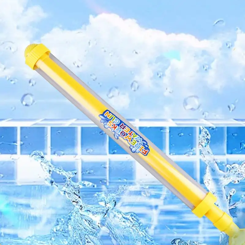 Water Squirter Water Soaker Squirter Outdoor Games 3 Pieces Retractable High Pressure Interactive Toys Party Games For Outdoor