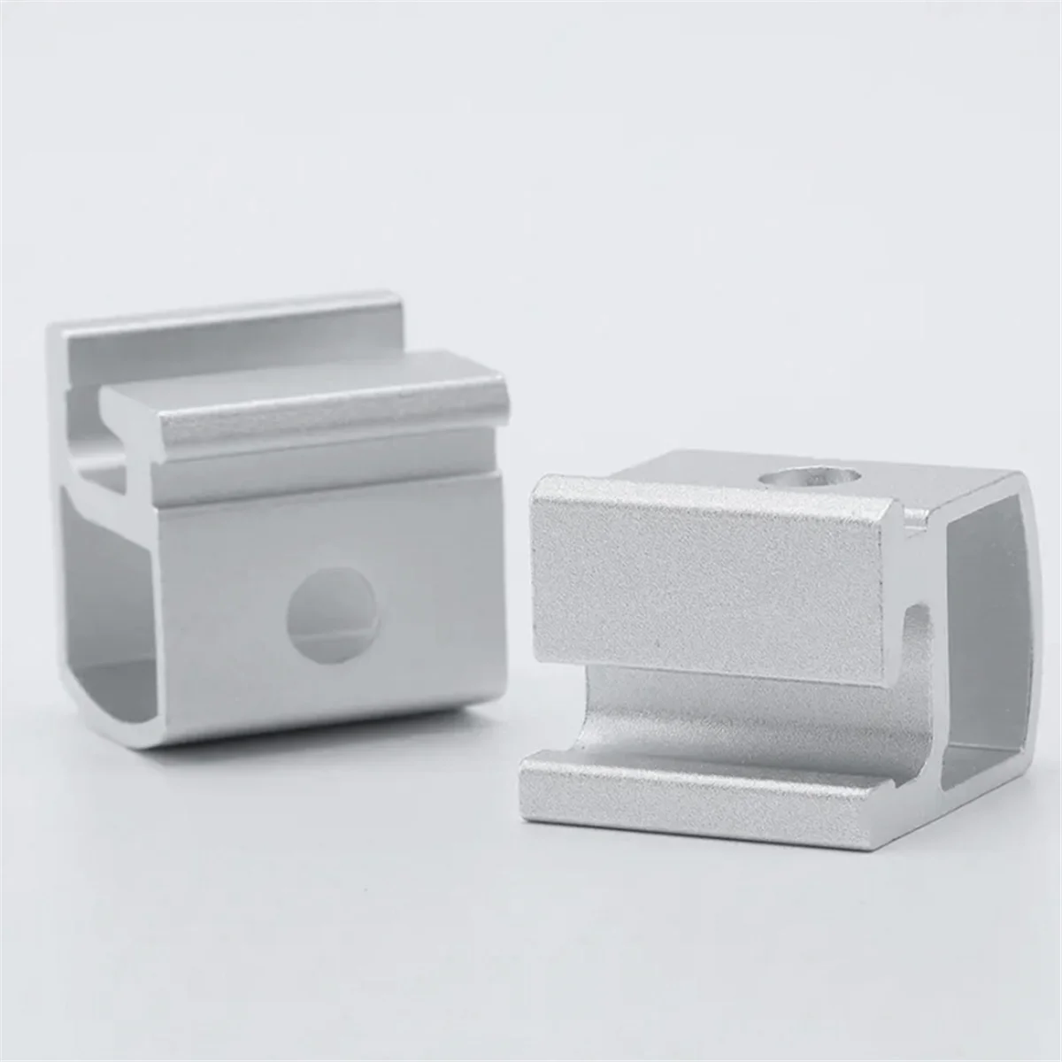 A04I Extension Plate Link Buckles Alloy Rail Joint Sliding Buckles Connecting Hook for Camping Table Accessories Style 1 image 4
