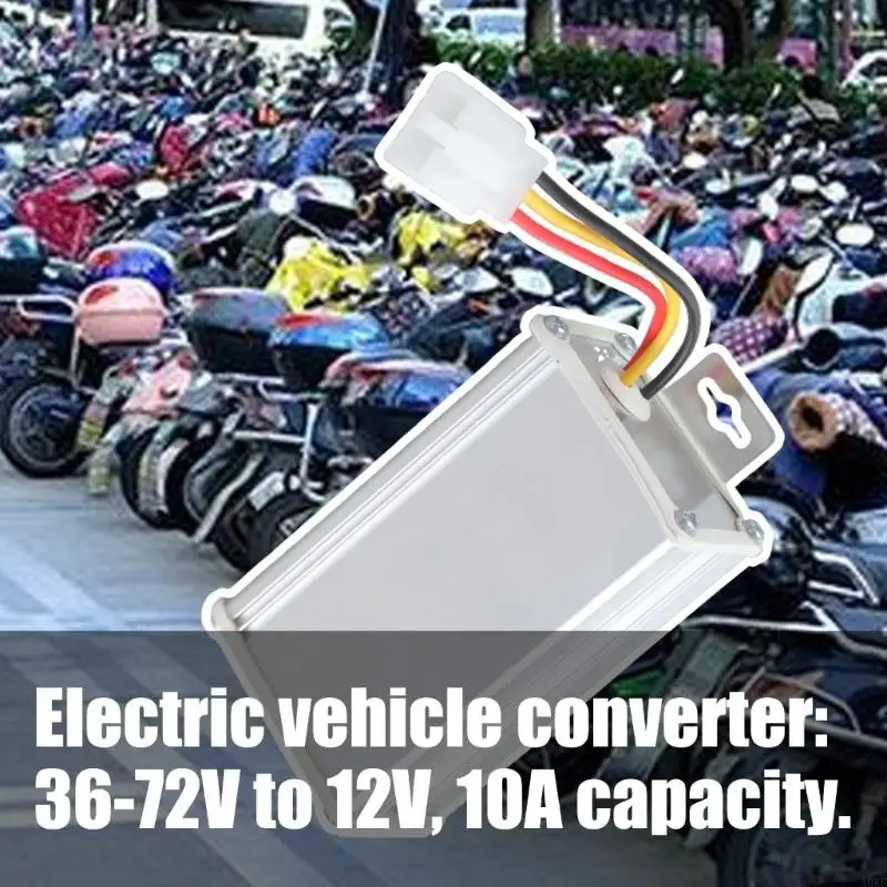 Safe práctico 36V 72V a 12V 10A Convertidores Reverse protección Scooters usa A0KF