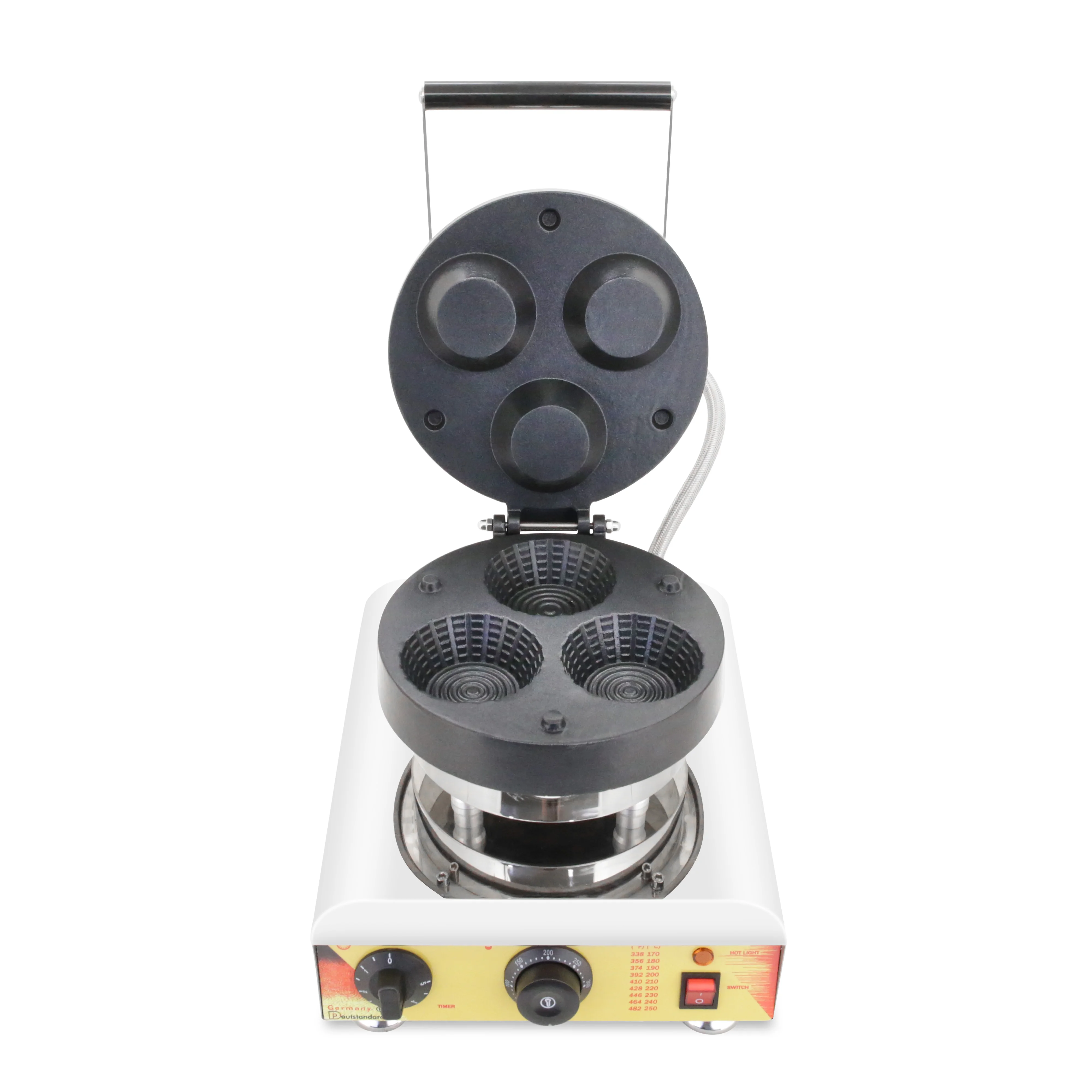 Macchina per waffle a moneta popolare commerciale nuovo prodotto adatto per la rivendita di attrezzature per snack