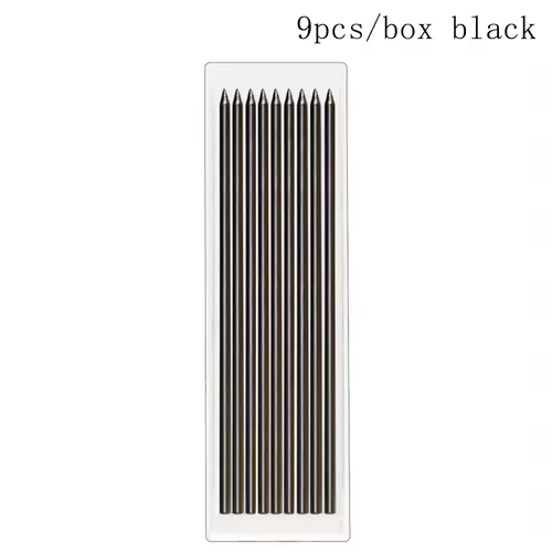 6Colors 2.8mm Metal Solid Carpenter Mechanical Pencil with Sharpener 2B Lead Core Deep Hole Construction Marking Scriber Tool - Image 11