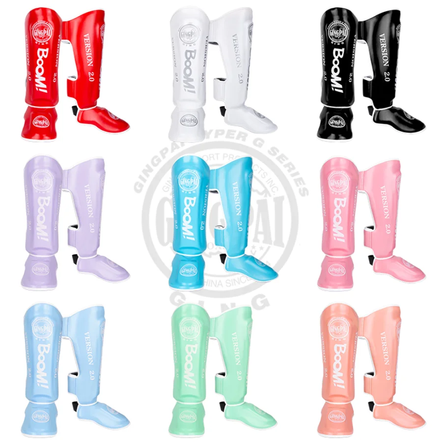 

Adult Kids Muay Thai Boxing Shin Guard MMA Kickboxing Ankle Protectors Martial Arts Kick Boxing Legging Taekwondo Equipment