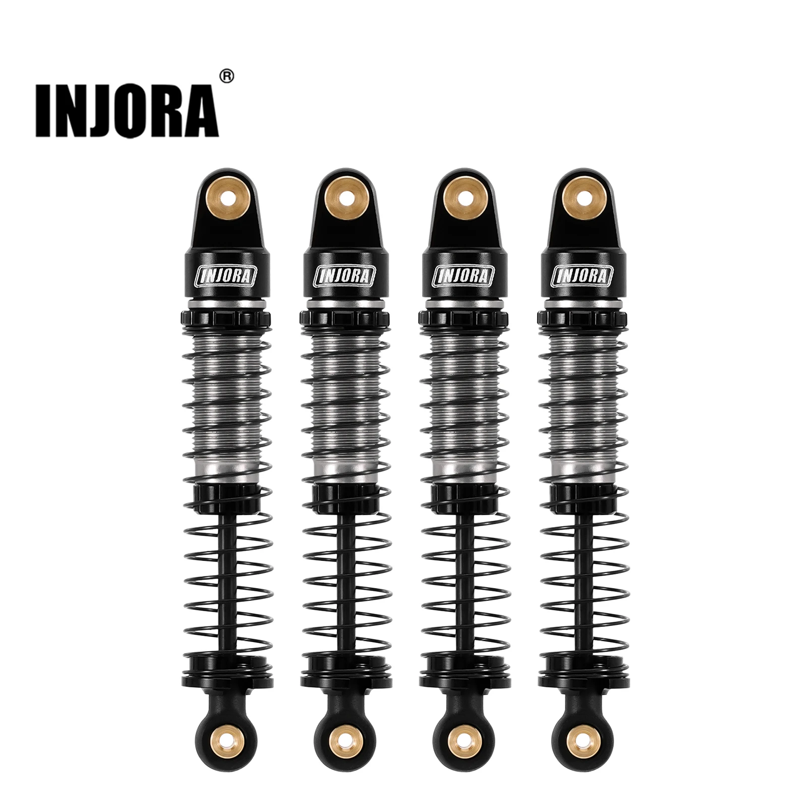 INJORA 52mm Big Bore Shock Absorber Oil Damper for 1/24 RC Crawler Axial AX24