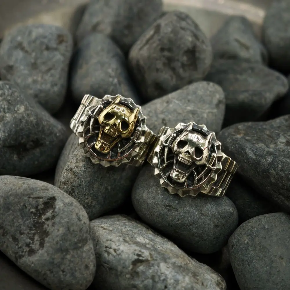 Anime JOJO's Bizarre Adventure-Killer Queen Shoulder Punk Ring