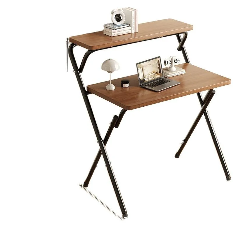 Folding table Library simple desk Small apartment single dining table simple computer table