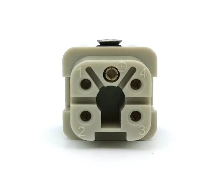 HA-004 Single-point Hot Runner Temperature Control System 5-pin Male-female Aviation Socket Head 5-pin Heavy-duty Connector
