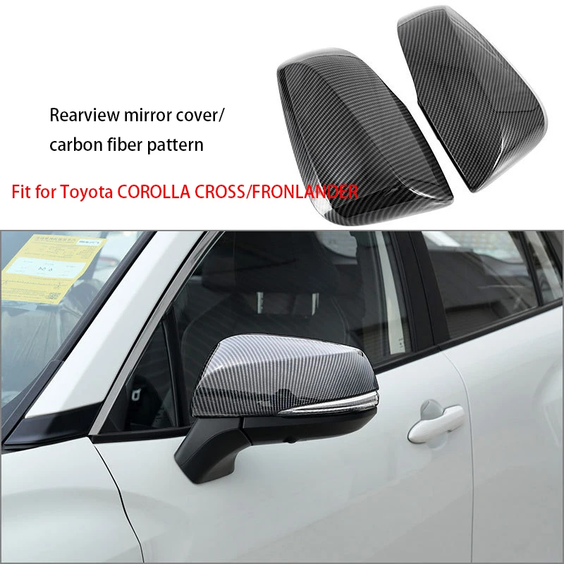 For Toyota Corolla Cross Rearview Mirror Cover Kerb Rear Mirror Protector Sticker