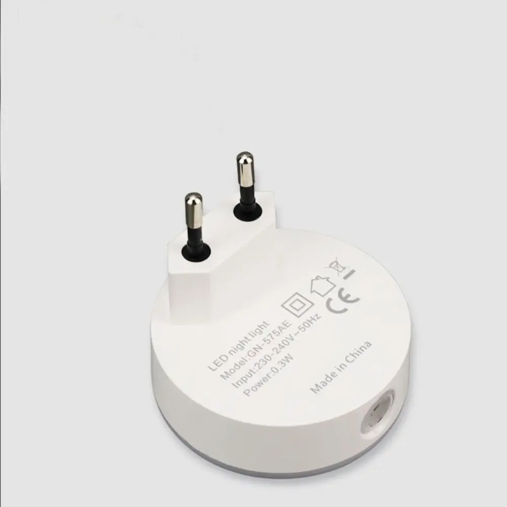 LED Light Control Sensing Lamp para sala de estar, pequena lâmpada de cabeceira criativa, luz de sono portátil, EU Plug, Home Acessórios