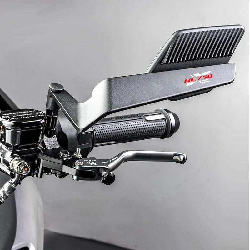 Stealth Adjustable Rearview Mirror Motorcycle Fixed Wing Mirrors For Honda NC750X NC700S NC700X NC750S NC750 X/S