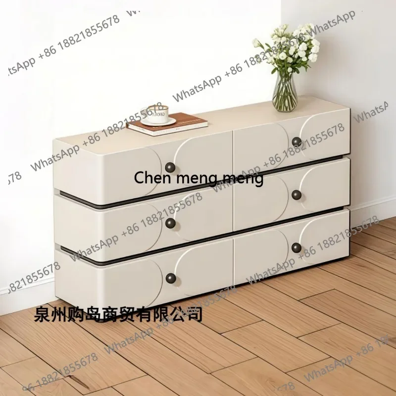 X Painted four-chest chest modern simple drawer, bedroom storage chest