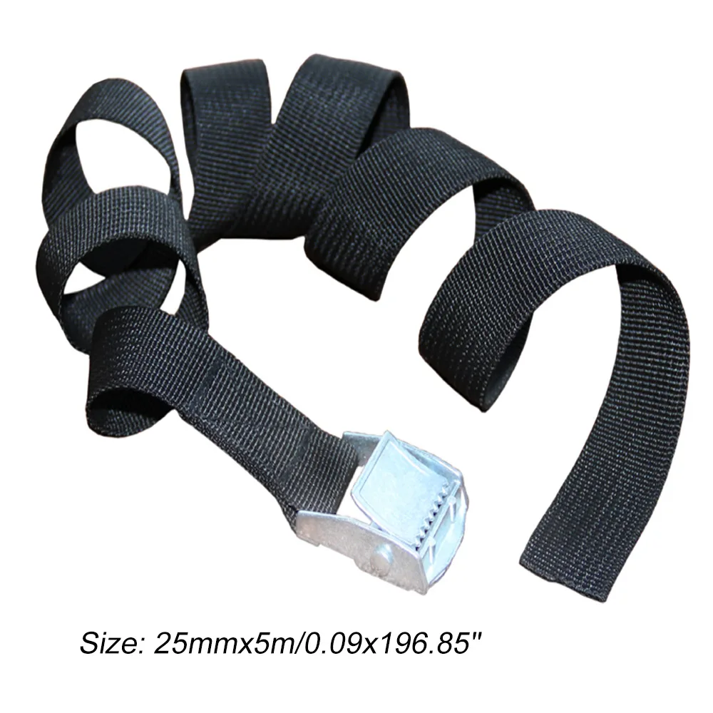 2M Cargo Straps Buckle Tie-Down Belt for Car Motorcycle Bike With Metal Buckle Tow Rope Strong Ratchet Belt for Luggage Bag