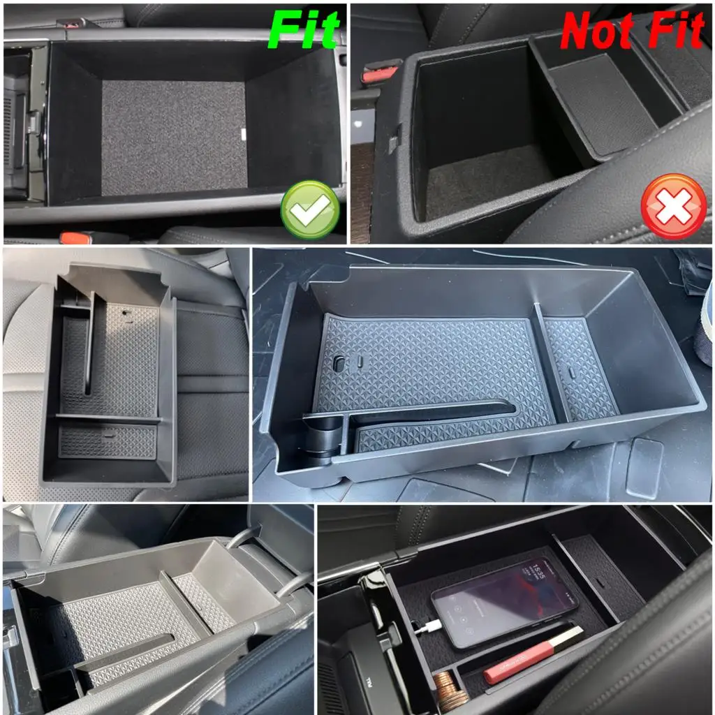 Fit For Kia K5 Optima DL3 2020 2021 Armrest Arm Rest Storage Box Bin Tray Center Console Pallet Organiser Container Holder Case