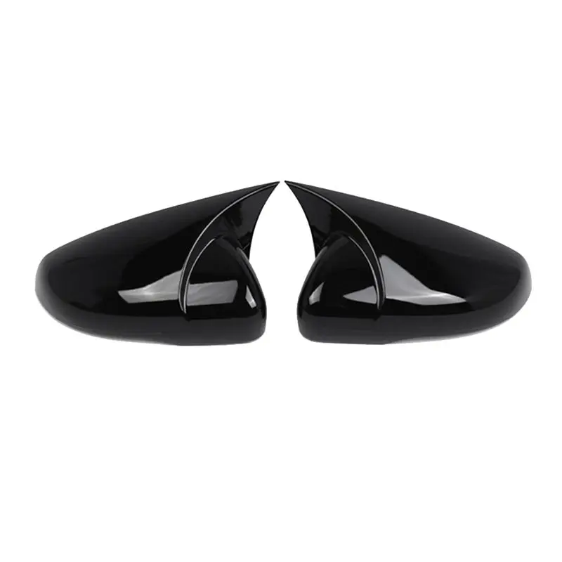 

Stable-1Pair Car Rearview Mirror Shell Ox Horn Cover 5K0857537 5K0857538 For VW Golf 6 MK6 2009-2014 Side Mirror Trim Caps