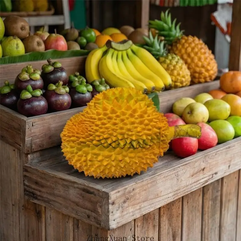 3XUF Simulation Durian Künstliches Simulations-Durian-Fälschungsfruchtmodell für Heimküchen Schrankdekoration – Detail 8