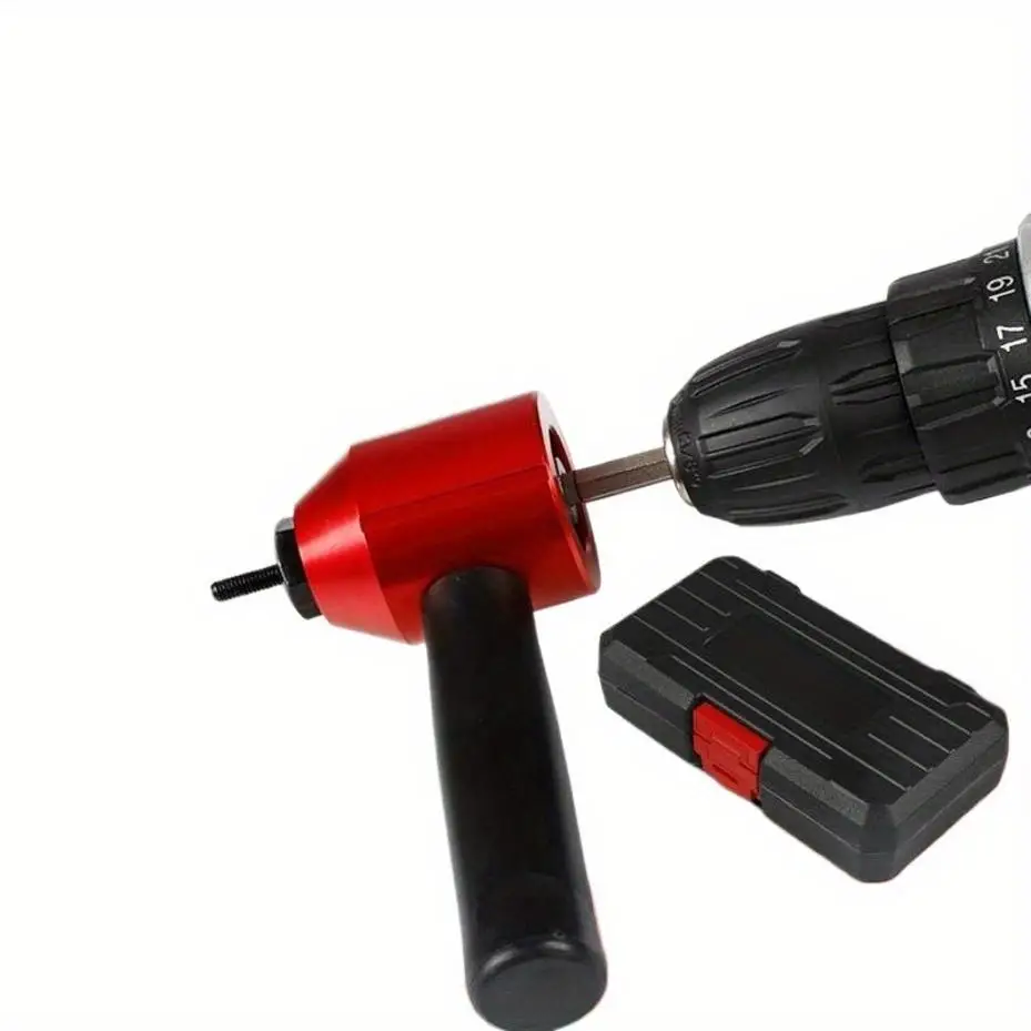 1 Set 26 Pcs Rivet Nut Drill Adapter M3 M4 M5 M6 M8 Metric Mandrel Rivet Nut Thread Insert Aluminium Drill Attachment Tool Set