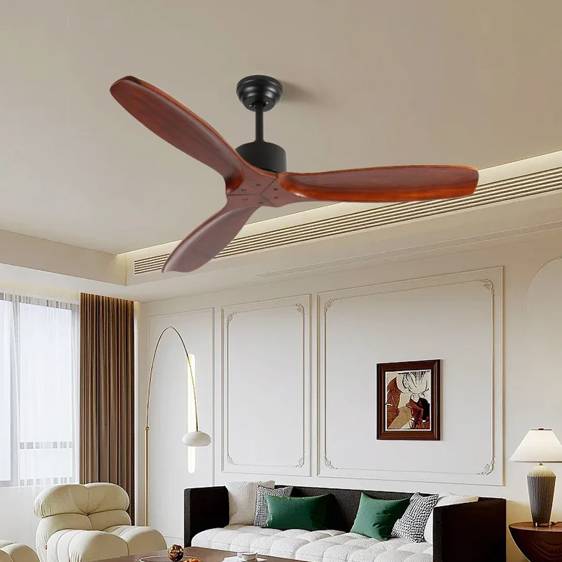 الجملة عكسها BLDC موتور مروحة السقف Ventilador دي تيكو 3 ABS شفرات مروحة السقف الحديثة لا ضوء وجهاز التحكم عن بعد