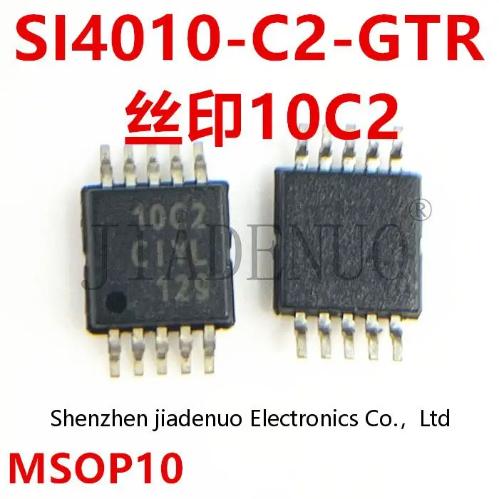 

(5-10pcs)100% New SI4010-C2-GTR patch SOP-10 Silkscreen 10C2 chipset