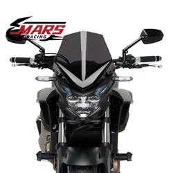 Motorcycle Accessories Windshield Windscreen Aluminum Kit Deflector For HONDA CB500F CB-500F 2016 2017 2018 2019 2020 2021-2024