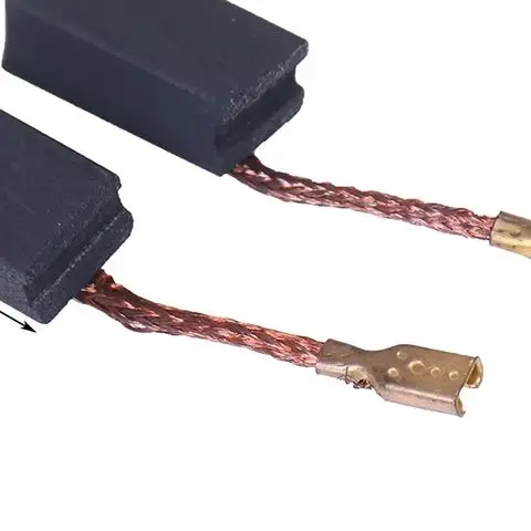 2 peças 6x9x15mm escova de carbono para 125 14-150 Hitachi para Worx Hilti ferramenta elétrica de moedor de ângulo