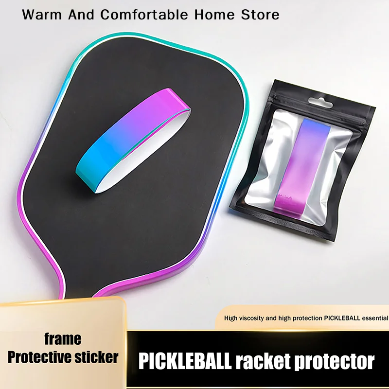 

Durable Pickleball Paddle Protection Tape-Paddle Head Edge Guard-Racket Edge Protection Tape-Fit Perfect Curved Edge Laser Tape