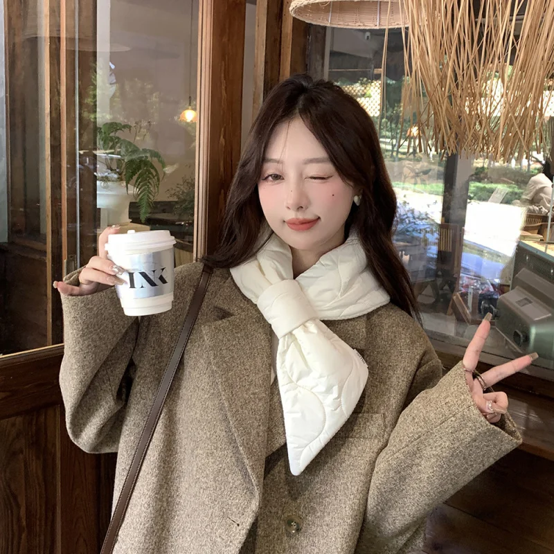 

Шерстяной шарф в британском стиле с клетчатым узором, для женщин, теплый, на осень и зиму, подходит для студенток.