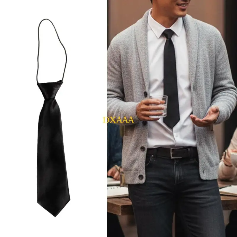 DXAA إمرأة الانحناء العلاقات زي مدرسي الانحناء العلاقات قبل ربط النساء ربطات العنق لجميع القديسين عيد الميلاد قميص زي مدرسي #2