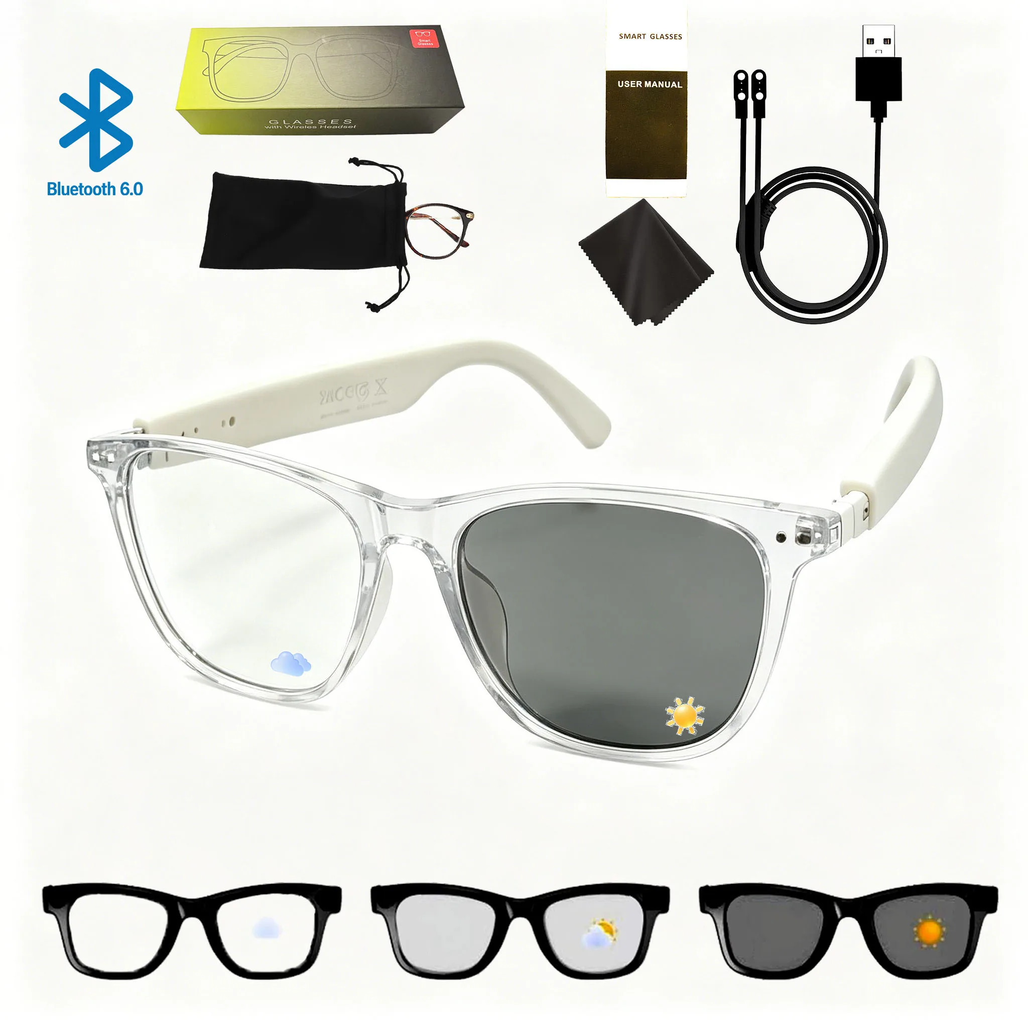 GlassesSet GS07bai W