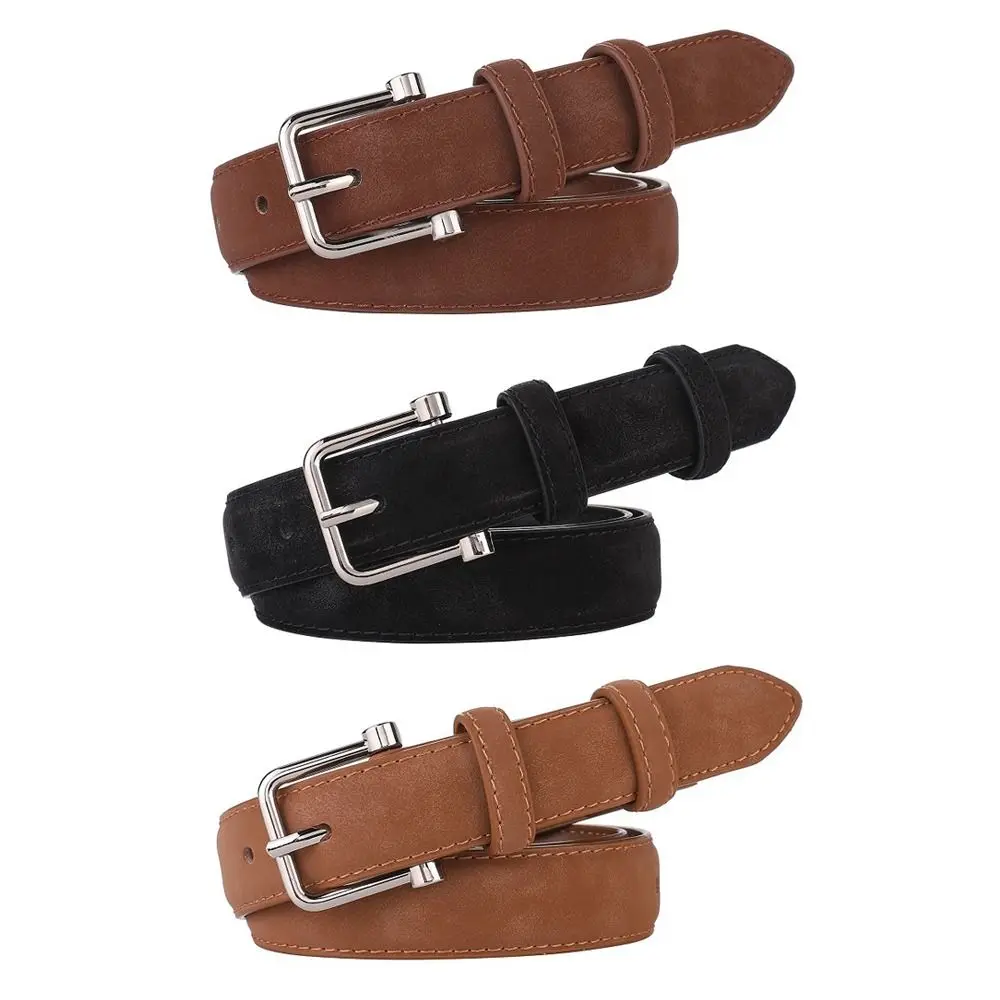 แฟชั่นหรูหราออกแบบเข็มขัดหนังนิ่มอินเทรนด์ Casual Cowhide เข็มขัดอเนกประสงค์กางเกงชุดเข็มขัดของขวัญ