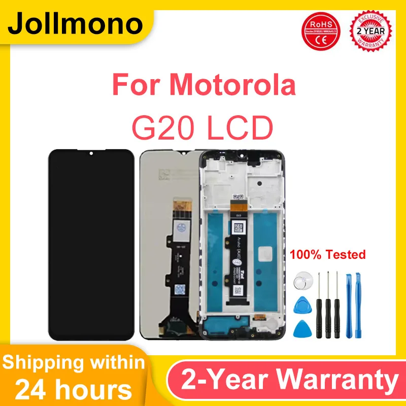 

G20 IPS ЖК-дисплей для Motorola G20 ЖК-дисплей с сенсорным экраном Digiziter в сборе pantalla для Motorola moto G20 с рамкой ЖК-дисплей