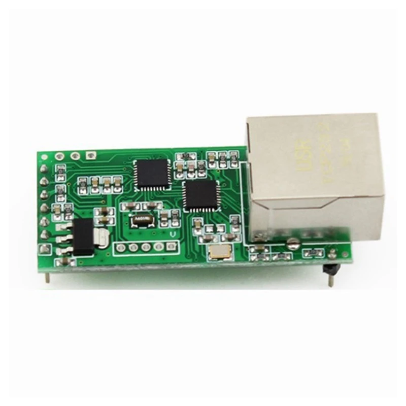 5Pcs USR-TCP232-T2 Tiny Serial Ethernet Converter Module Serial UART TTL To Ethernet TCPIP Module Support DHCP And DNS