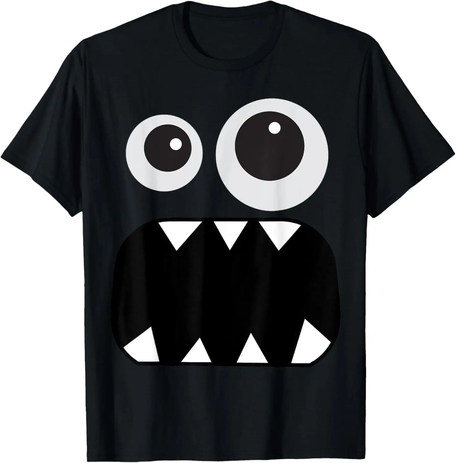 Cute Monster Face Men's Women's Costume Halloween T-Shirt