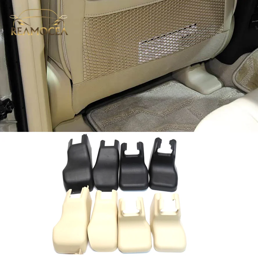 Reamocea 1Pc Front/Second Seat Track Striker Slide Bracket Trim Cover Shell For Toyota Prado LC120 2003-2009 LC150 2009.9-2020
