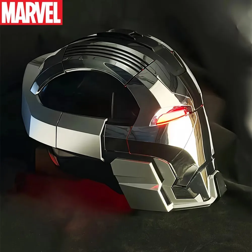 

Iron Man Mk17 Mk5 Mk50 Helmet Cosplay Electric Multi-Piece Opening Closing Helmet Voice Control Eyes Model Children Adult Gifts