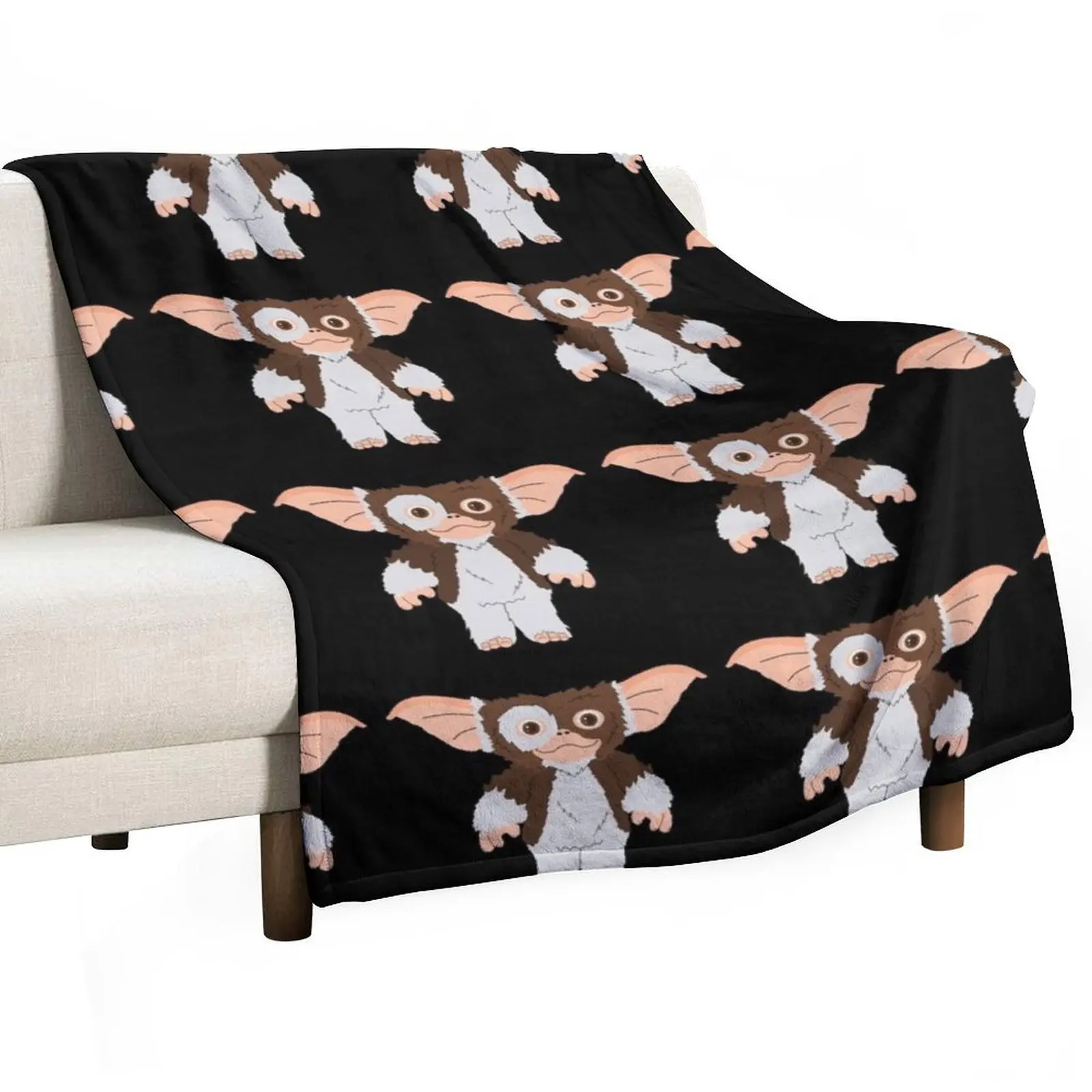 

gremlins cute little gizmo Throw Blanket christmas gifts funny gift Furry Blankets