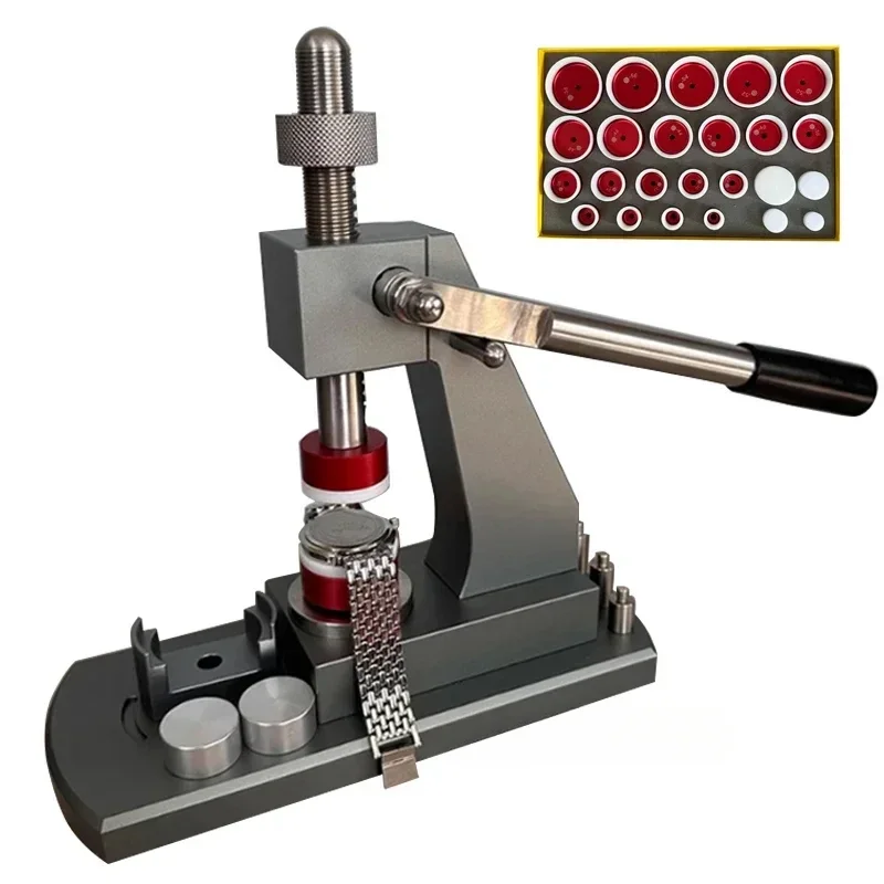 Updated 6173 Watch Back Case Press Tool Mineral Glass Crystal Presser Fitting Tool Exquisite Watch Case Back Close