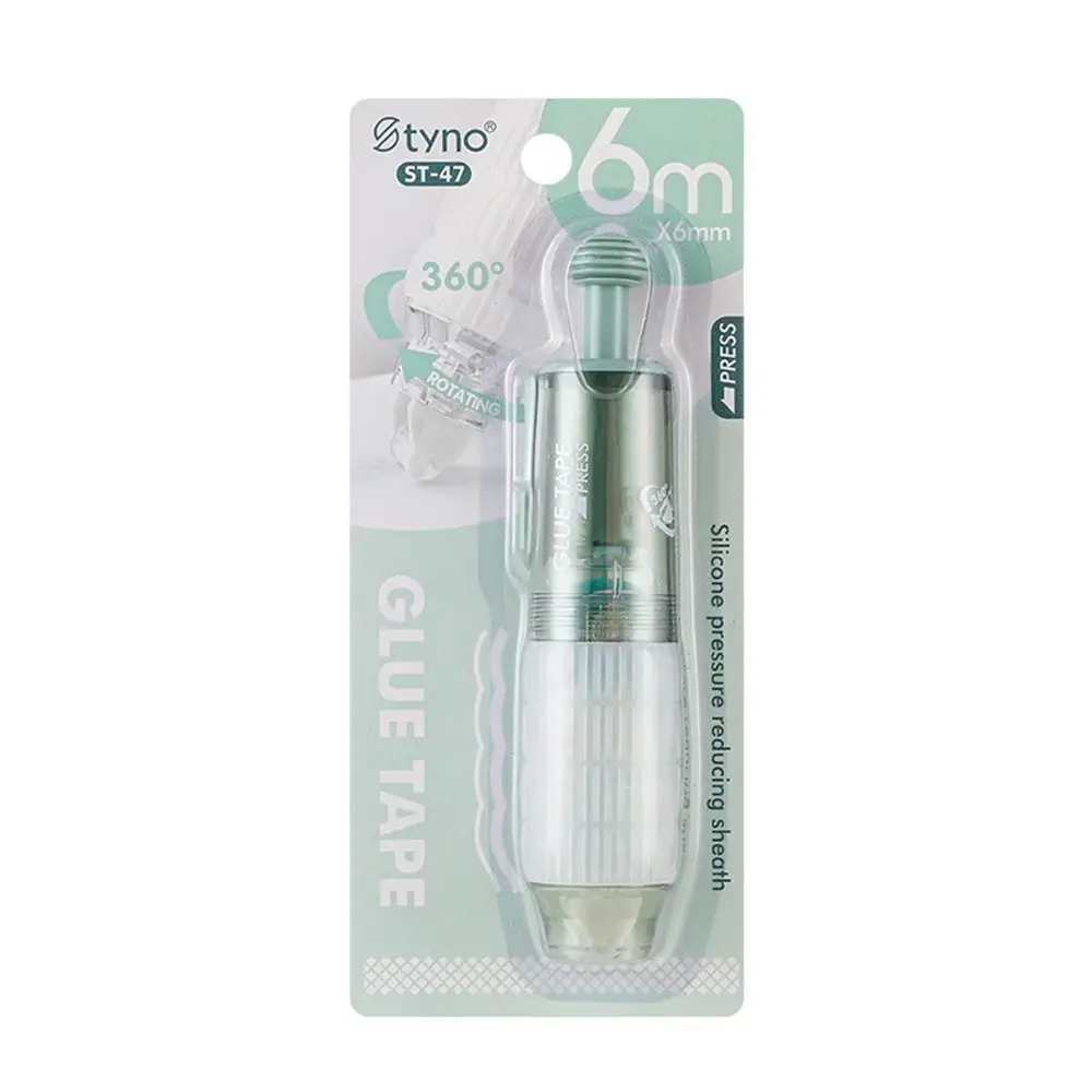 Pen Shape Dot Glue Pen Stationery High Viscosity Quick Dry Dot Sticker DIY Press to move Double Sided Adhesive for School Office