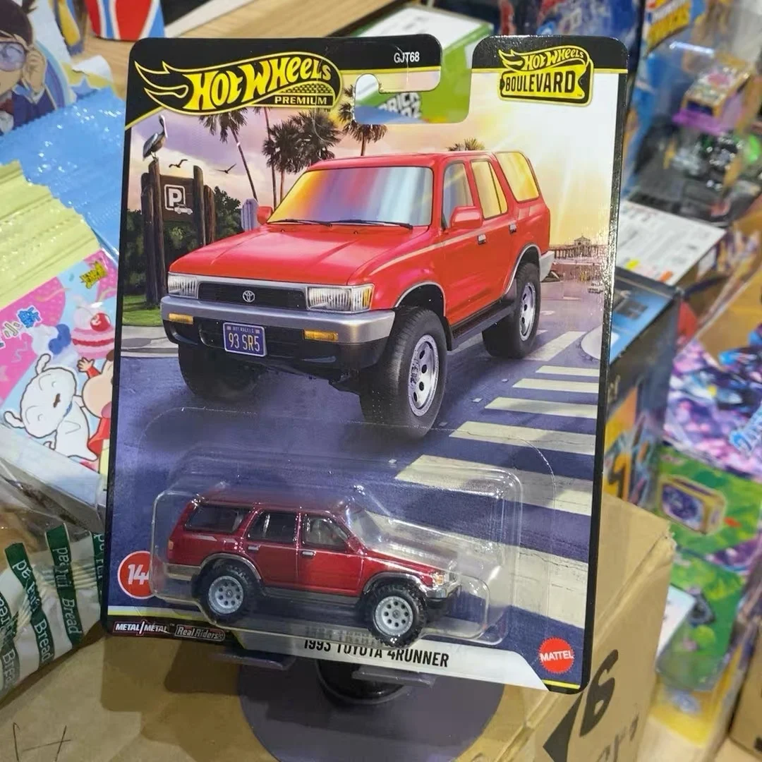 New Hot Wheels Premium 2026 Boulevard Children Toys Hotwheels 2026 1:64 Car Model Boys Kids Toys 1993 Toyota 4runner Collectible