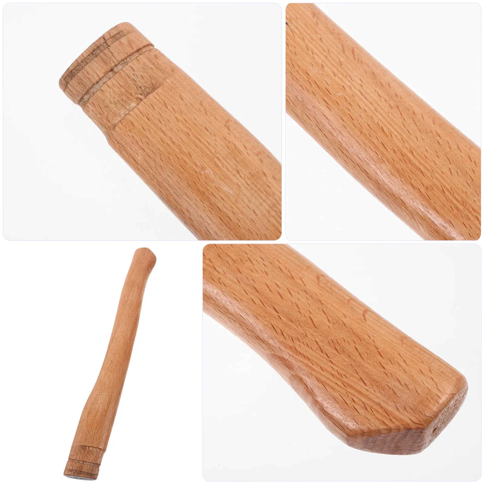 

Wooden Axe Handle Replacement Strong Beech Wood Handle for Axe Repair Anti-Slip Grip for Garden Tool Maintenance