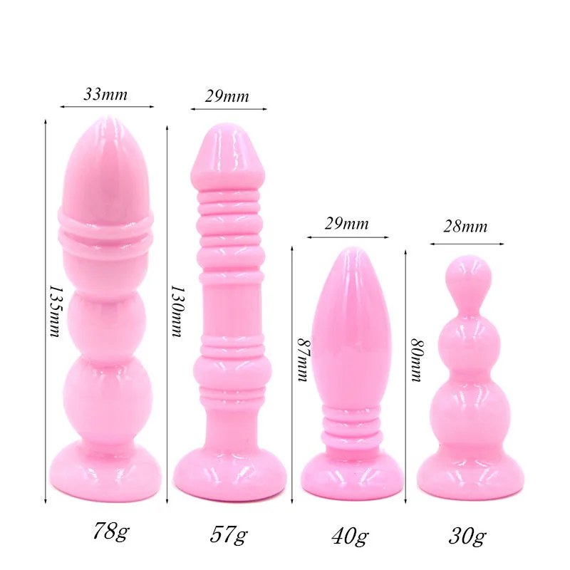 Plug anal en fil de silicone pour hommes et femmes, gode, perles, sensation de peau, produits sexuels pour adultes, jouets sexuels pour fesses