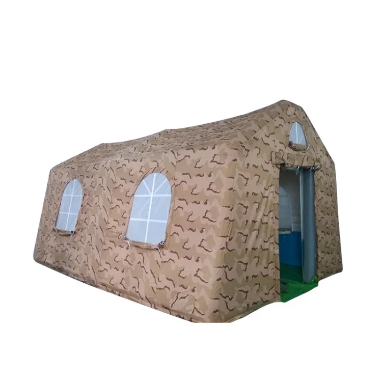 Waterproof and Fire-Resistant Airtight Hospital Tent Inflatable Medical Rehab Tent  Mobile Rescue Tent for Emergency Insolation