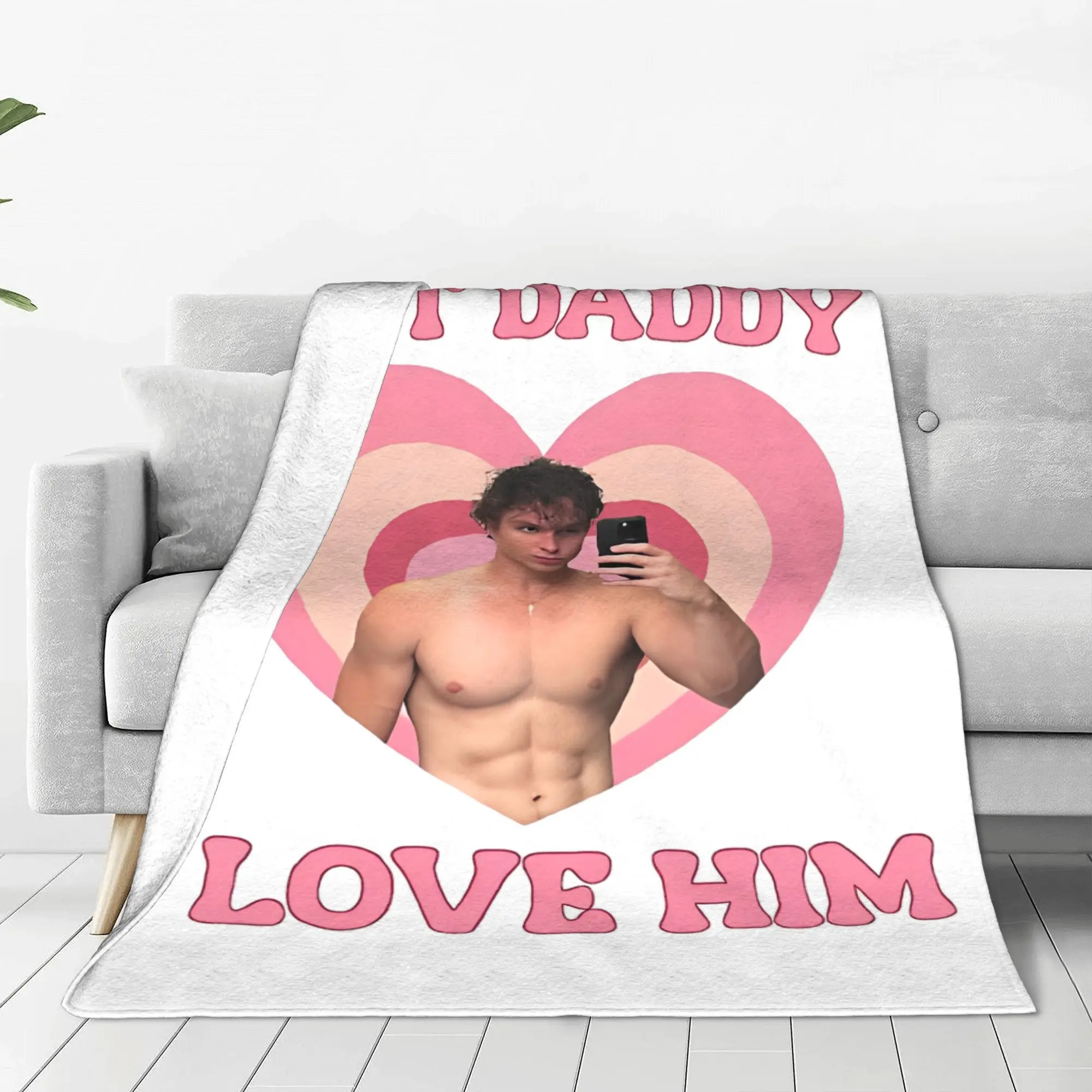 But Daddy I Love HIm Nicholas Chavez Lover Velvet Throw Blanket  Blanket for Bed Outdoor Lightweight Thin Quilt
