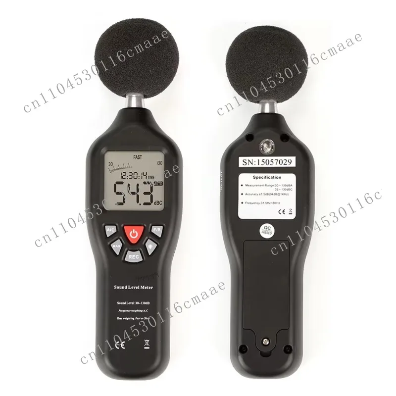 

High-precision 1.5dB USB sound level meter, range 30-130db, for noise measurement