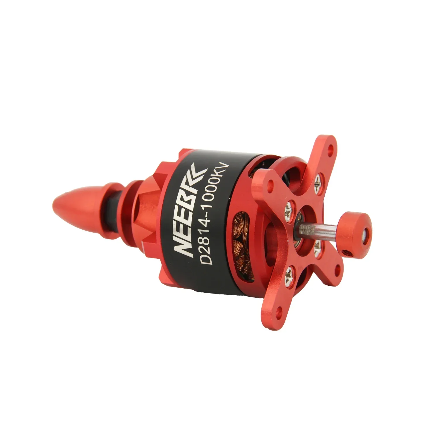 1/4 Uds NEEBRC 2814 1000KV Outrunner Motor sin escobillas 3-4S para RC Dron de carreras con visión en primera persona avión 12x6 hélice ESC piezas de juguete