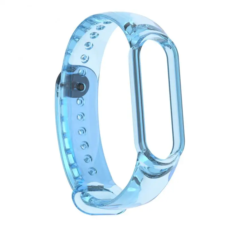 1pc Sunlight Color Change Is Suitable For Xiaomi Mi Band 7 Light-changing Strap 4/3 Transparent TPU Xiaomi Mi Band Wristband