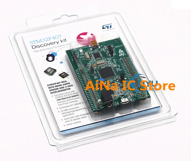 

1 шт. STM32F407G STM32F407G-DISC1 STM32F4DISCOVERY новый оригинальный