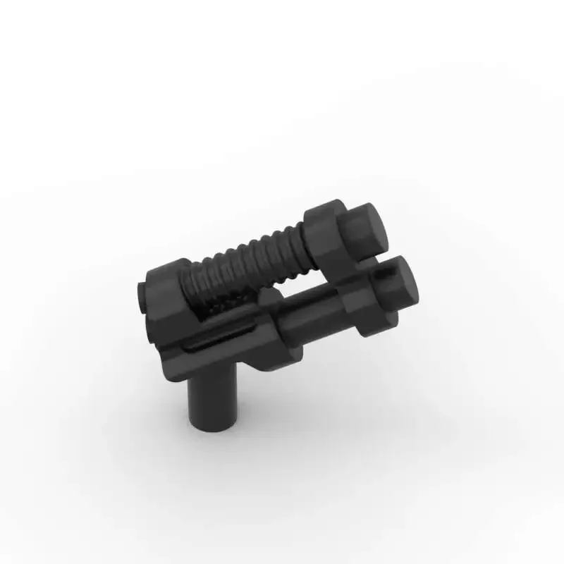 MOC 10PCS Space Wars 95199 4623236 Suitable Gun Part Bricks Double-Barrel Pistol Building Block Toys Adults Boys Holiday Gifts view 4